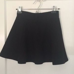 Quilted mini skirt